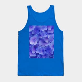 Hydrangea blue Tank Top